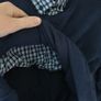 Men's jumper and fake shirt underneath Image 3