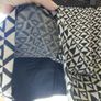 WALLIS Skirt Black + Cream Size 14-16 Image 4