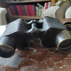 Vintage military field binoculars