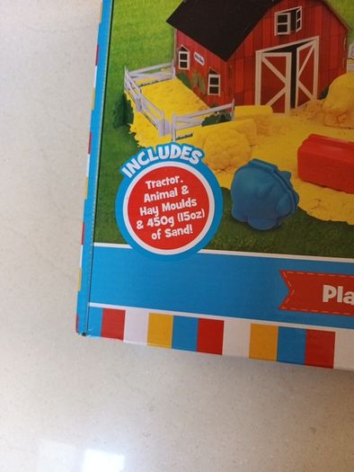 Little Tikes  Dynamic  Sand Farmyard Set.  Age 3+ Years.  NEW.
