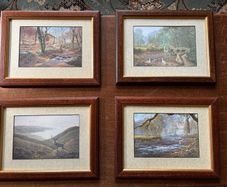 Set of 4 framed fine art prints