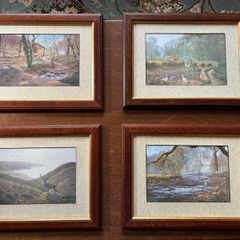 Set of 4 framed fine art prints