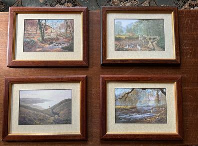 Set of 4 framed fine art prints