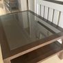 Large Crate & Barrell Solid Wood Coffee Table Image 2