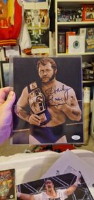 Harley Race Autograph With COA - WWE