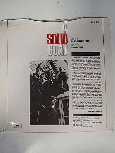 The Jam Beat Surrender 1982 Vinyl Single