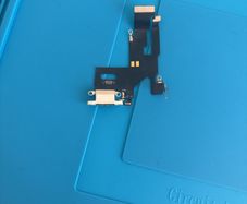 Genuine iPhone 11 Charging Port Flex Cable Lightning Connector OEM Pull - Silver