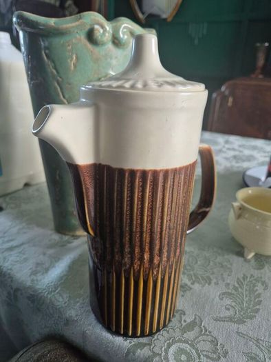 Vintage Retro Mid Century Ulster studio pottery Coffee pot