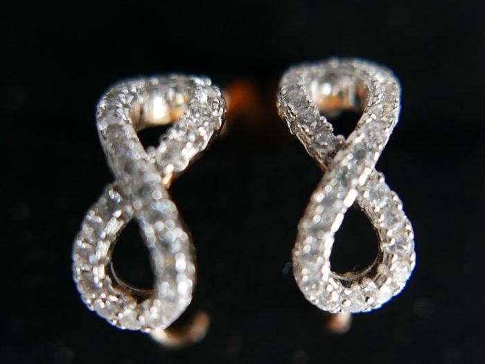 Gold Plated Hyperbola Earrings