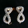 Gold Plated Hyperbola Earrings Image 5