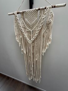 Macrame wall art