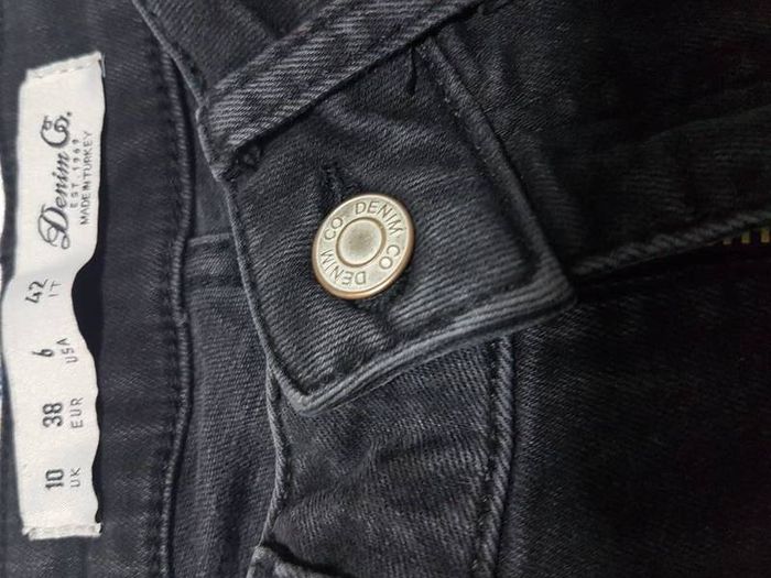Black Bootcut Jean UK10