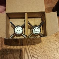 bath tap crosshead handle pair