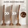 NEW Freestanding LED Mirrored Jewellery Storage Cabinet Adjustable Angle Image 5