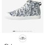 Clarks Hi Tops Star Wars navy & white 12.5G/EUR31 Image 3