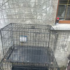 2 dog cages