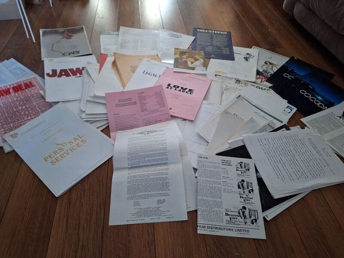 Job Lot Of Press Kit Production Notes And Synopsis