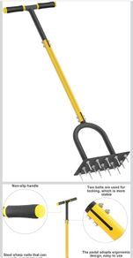 Spike lawn aerator