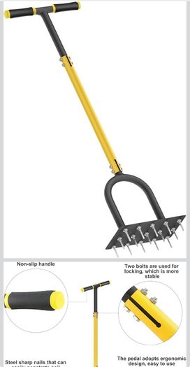 Spike lawn aerator
