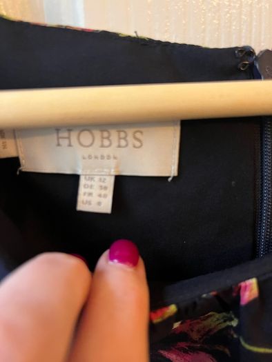 Hobbs Silk Dress - Size 12 perfect condition