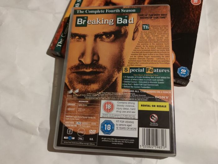 Breaking Bad Season 4 Dvd Boxset