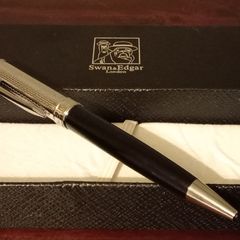 Steel & Chrome Luxury Pen by Swan & Edgar London