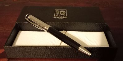 Steel & Chrome Luxury Pen by Swan & Edgar London