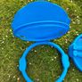 Collapsible Caravan / Camping Rubbish Bin Blue Image 6