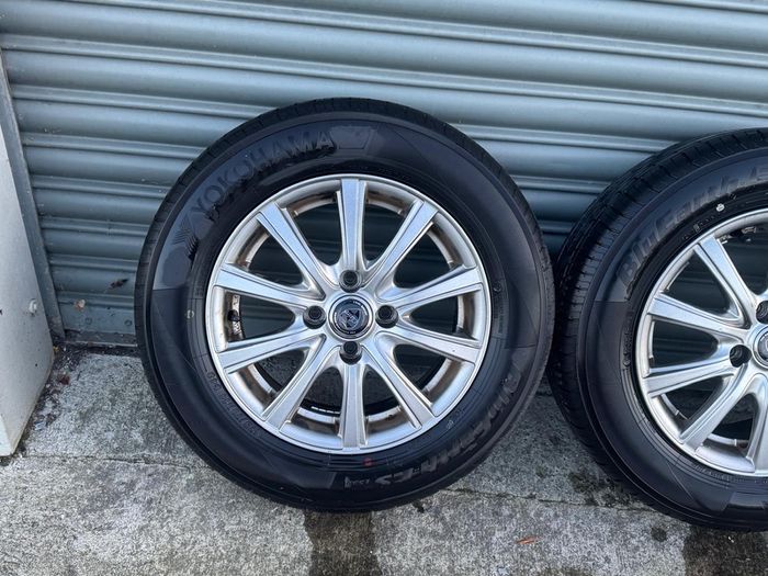 Set of Wheels R14, 4x100, 175/70, Like NEW