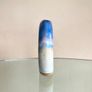 Mid Century Kamini Greece Vase, Drip Glaze, Vintage 70s Pottery Image 3