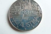 Unusual Austrian euro coin