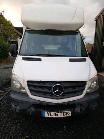 Mercedes sprinter Luton van