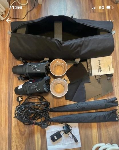 Bowens Gemini GM400 Studio Flash Lighting Kit, Studio lighting Kit