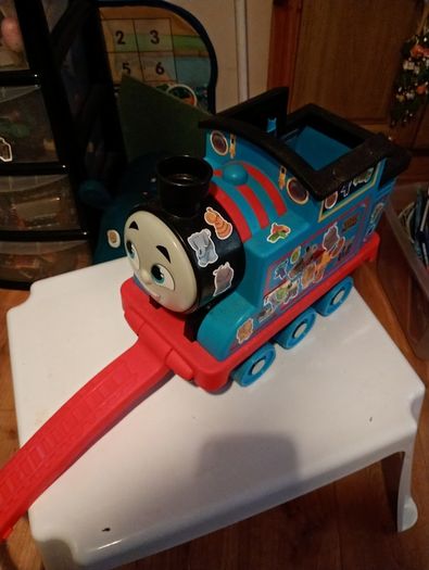 Big thomas trains pushable storage x 2