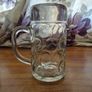 Vintage Large German Stein Beer Glass Pitcher Furstenberg Image 4