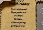 18th birthday frame