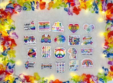 LGBTQ stickers