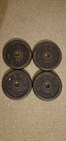 4x5kg weight plates