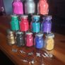 Indian high pigment rainbow powder body art eyeshadow set Image 2