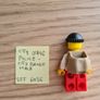 lego cty0746 city bandit male, set 60136 Image 2