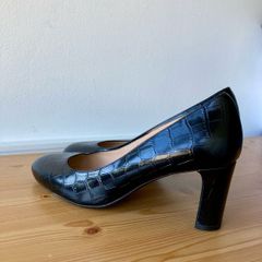Lk Bennett Winola croc effect court shoes uk 6
