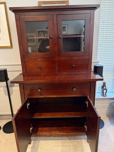 Crate & Barrel Display Cabinet / Dresser