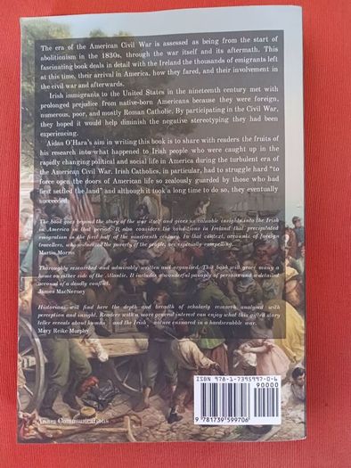 Aidan O' Hara / A Damm Yankee,Am I? Thanks!/ Portraits of the Irish in the era of the American Civil War/2022/ 1st edition