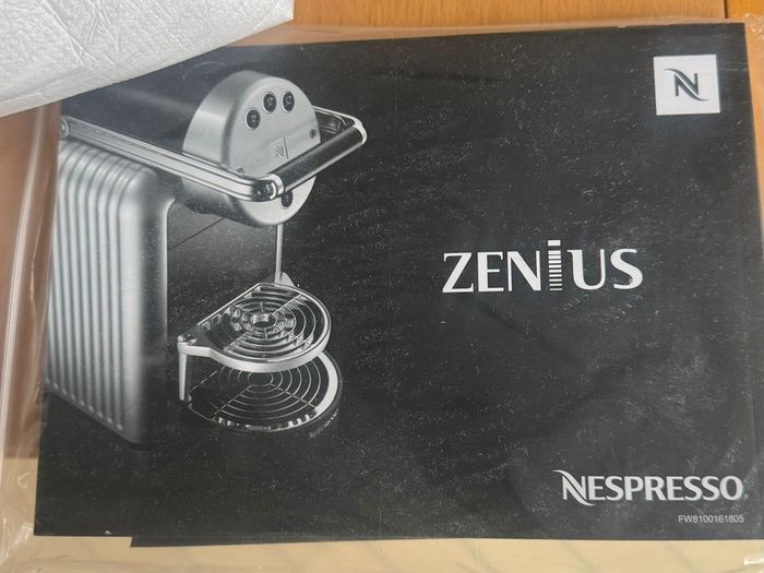 Nespresso Zenius coffee machine