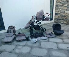 Silver Cross Wave Double Buggy