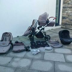 Silver Cross Wave Double Buggy