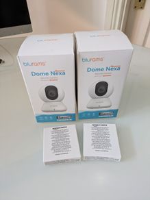 2x Blurams Nexa Security Cameras +Memory Cards