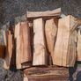 BBQ, Smoke house. Cherry wood in whatever pieces you need: shavings, kindling, or larger pieces. Image 2