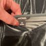 Monkl moss green velour jumpsuit size 12 Image 3