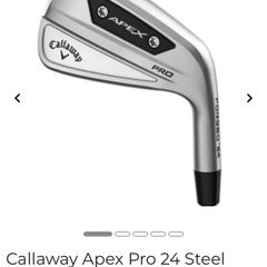 Brand new Apex Pro irons
